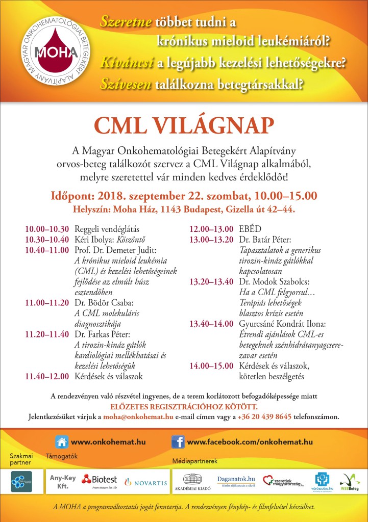 CML Világnap 2018